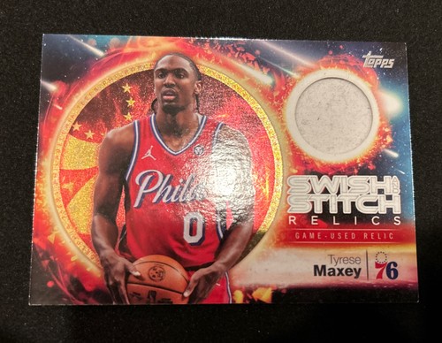 2025 topps tyrese maxey - topps,
