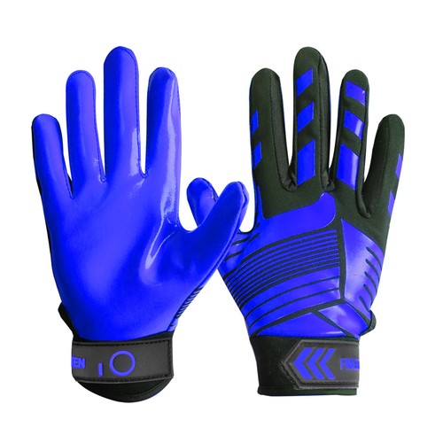Youth football gloves silicone - youth,