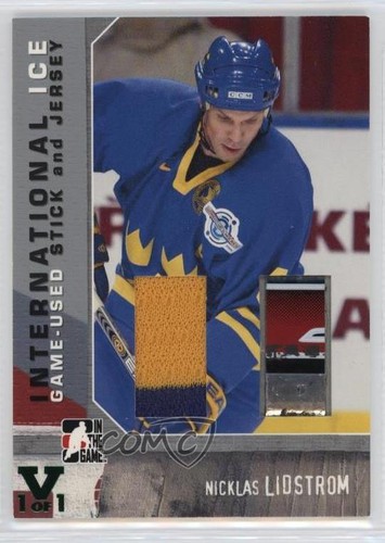 2006 game used stick - game-used, jersey