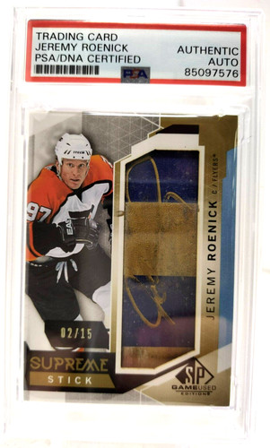 Jeremy roenick auto 15 - auto, #2/15