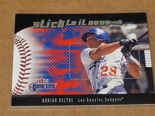2001 fleer game time adrian - fleer,