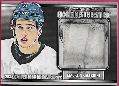 Macklin celebrini game - celebrini, game-used